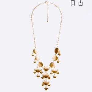 Bancroft gold bauble necklace